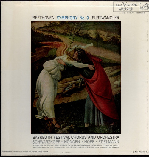 Ludwig van Beethoven, Wilhelm Furtw√§ngler - Symphony No. 9 - RCA Victor - LM-6043 - 2xLP, Album, Mono + Box 2273546233