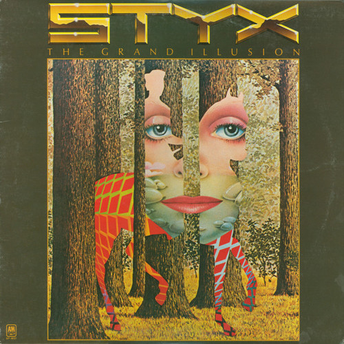 Styx - The Grand Illusion (LP, Album, Club, RE)