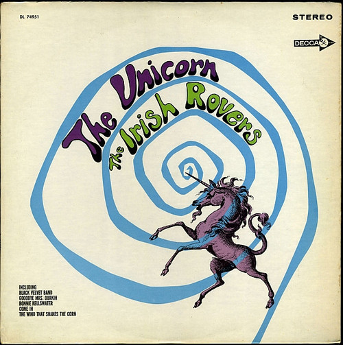 The Irish Rovers - The Unicorn - Decca - DL 74951 - LP, Album, Pin 2355338341