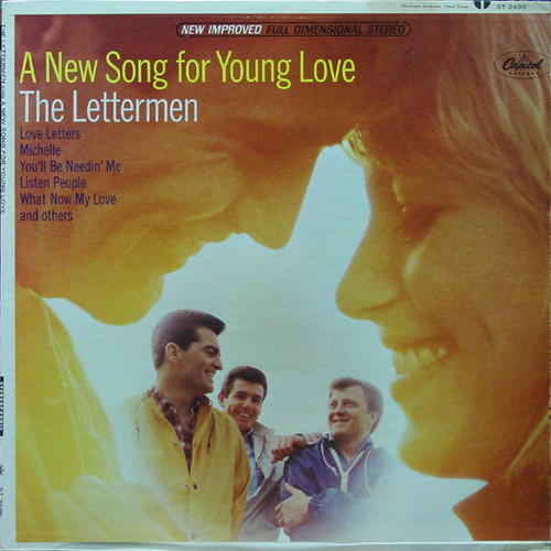 The Lettermen - A New Song For Young Love - Capitol Records, Capitol Records - ST 2496, ST-2496 - LP, Album, Scr 2286208744