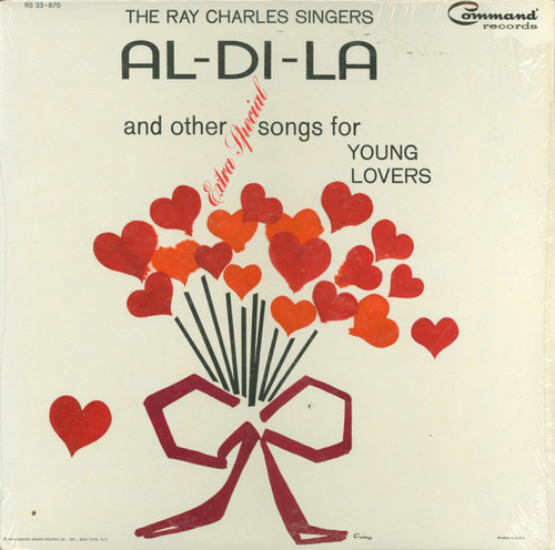 The Ray Charles Singers - Al-Di-La And Other Extra Special Songs For Young Lovers - Command, Command, Command - RS 33 ‚Ä¢ 870, RS33‚Ä¢870, RS 33-870 - LP, Album, Mono 2250454429