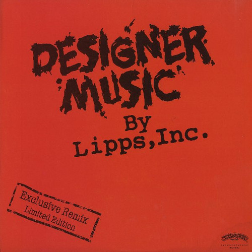 Lipps, Inc. - Designer Music (Exclusive Remix) - Casablanca - NBD 20240 DJ - 12", Ltd, Promo 2250472870