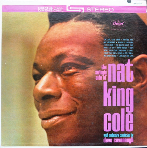 Nat King Cole - The Swingin' Side of Nat King Cole - Capitol Records, Capitol Records - SW-1724, SW 1724 - LP, Album 2255925136