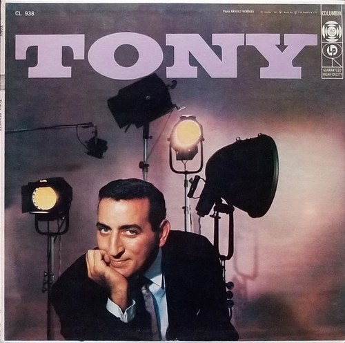 Tony Bennett - Tony (LP, Album, Mono)