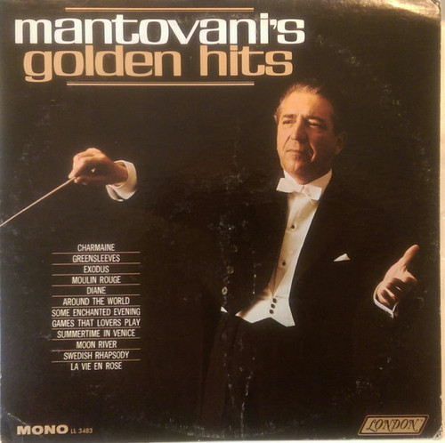 Mantovani And His Orchestra - Mantovani's Golden Hits - London Records - LL 3483 - LP, Comp, Mono 2378903968