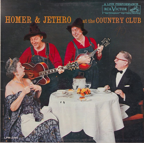 Homer And Jethro - At The Country Club - RCA Victor - LPM-2181 - LP, Mono, Ind 2272447462