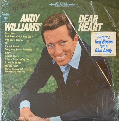 Andy Williams - Andy Williams' Dear Heart - Columbia - CS 9138 - LP, Album 2295504358