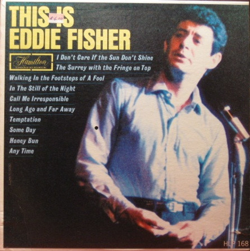 Eddie Fisher - This Is Eddie Fisher - Hamilton - HLP 168 - LP, Album, Mono 2354886004