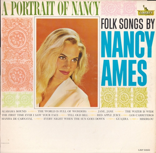 Nancy Ames - A Portrait Of Nancy - Liberty, Liberty - LRP-3299, LRP 3299 - LP, Album, Mono 2295616198