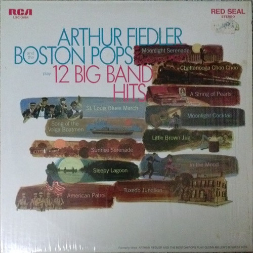 Arthur Fiedler And The Boston Pops Orchestra - Play 12 Big Band Hits - RCA Red Seal - LSC-3064 - LP, Album, RE 2259551750