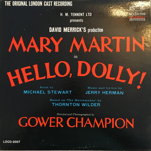 Mary Martin - Hello, Dolly! - RCA Victor - LOCD 2007 - LP, Album, Mono 2263442587