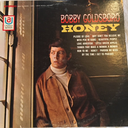 Bobby Goldsboro - Honey - United Artists Records - UAS 6642 - LP, Album 2271908914