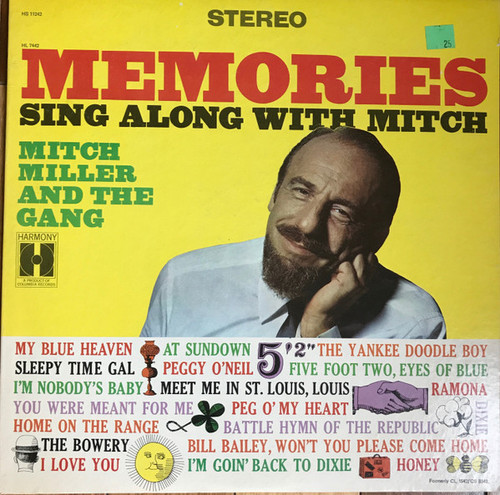 Mitch Miller And The Gang - Memories Sing Along With Mitch - Harmony (4) - HS 11242 - LP, Album 2379166405