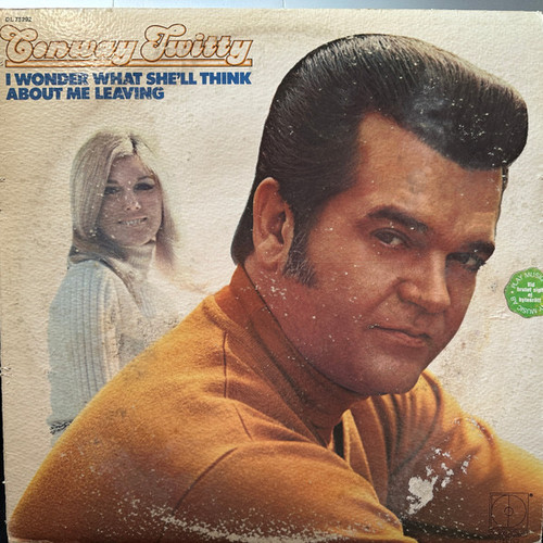 Conway Twitty - I Wonder What She'll Think About Me Leaving - Decca - DL 75292 - LP, Album 2355110773