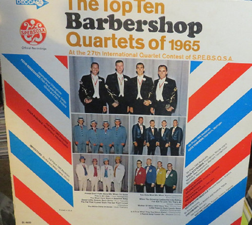 Various - The Top Ten Barbershop Quartets Of 1965 - Decca - DL 4650 - LP, Album, Mono 2286046192