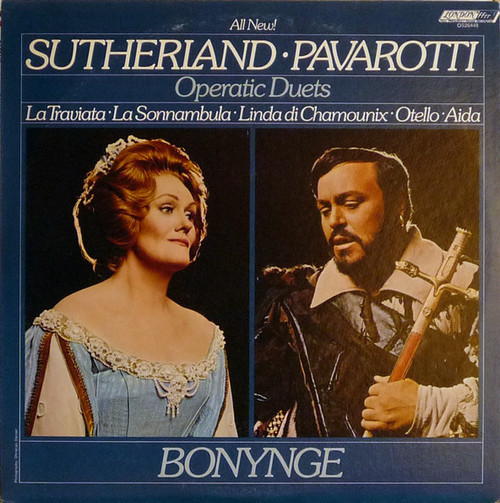 Joan Sutherland, Luciano Pavarotti, Richard Bonynge - Sutherland Pavarotti Operatic Duets - London Records - OS26449 - LP, Album 2363593270