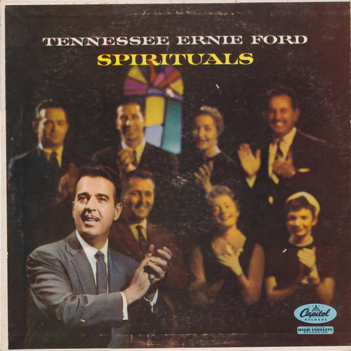 Tennessee Ernie Ford - Spirituals - Capitol Records, Capitol Records - T818, T-818 - LP, Album, Mono, Scr 2316292750