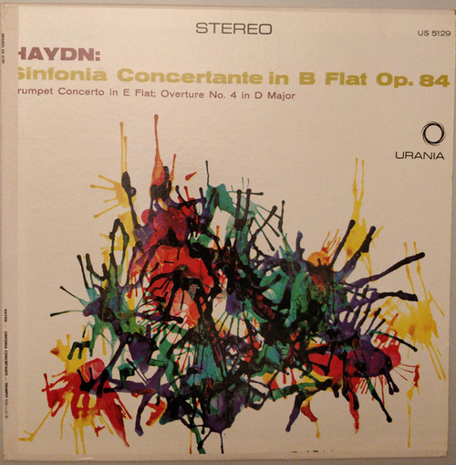 Joseph Haydn - Hans Swarowsky / Hans-J√ºrgen Walther, Vienna Philharmusica Symphony Orchestra / Hamburger Kammerorchester - Sinfonia Concertante In B Flat Op. 84 - Urania Records (3) - US 5129 - LP, Red 2289436795