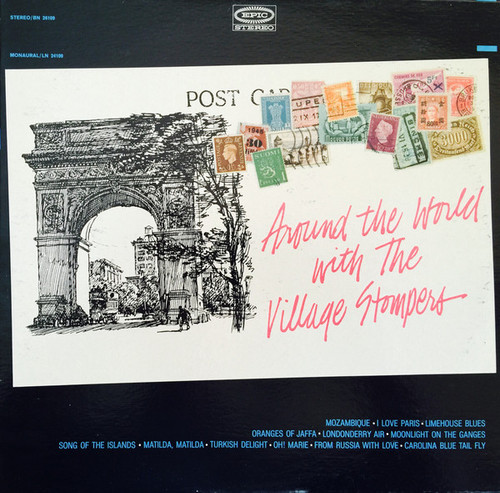The Village Stompers - Around The World With The Village Stompers - Epic - BN 26109 - LP 2320300366
