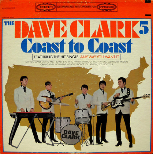 The Dave Clark Five - Coast To Coast - Epic - BN 26128 - LP, Album 2259089728