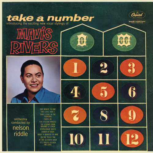 Mavis Rivers - Take A Number - Capitol Records, Capitol Records - T-1210, T 1210 - LP, Album, Mono 2354935483