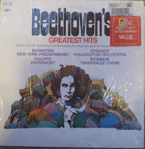 Ludwig Van Beethoven - Beethoven's Greatest Hits - CBS Masterworks - MS 7504 - LP, Comp 2357624326