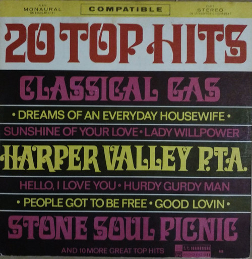 Various - 20 Top Hits - Hit Records (4) - HLP 448 - LP 2255927089