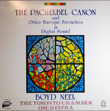 Boyd Neel, Toronto Chamber Orchestra - The Pachelbel Canon And Other Baroque Favorites - MMG (2) - D-MMG 112 - LP, Club 2369950558