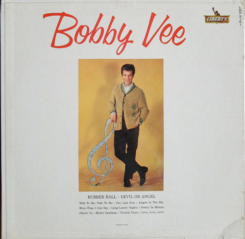 Bobby Vee - Bobby Vee - Liberty, Liberty - LRP 3181, LRP-3181 - LP, Album, Mono, Ind 2369345467