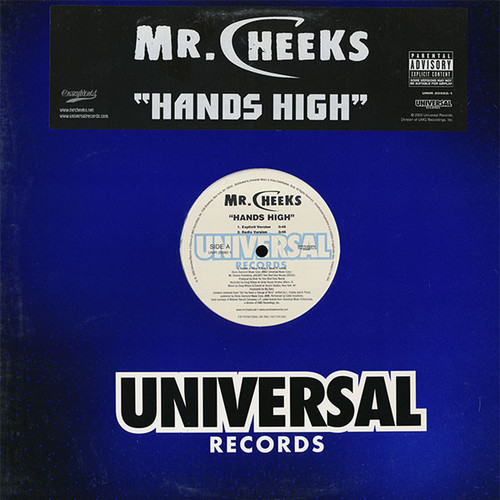 Mr. Cheeks - Hands High - Universal Records - UNIR 20982-1 - 12", Promo 2272482871