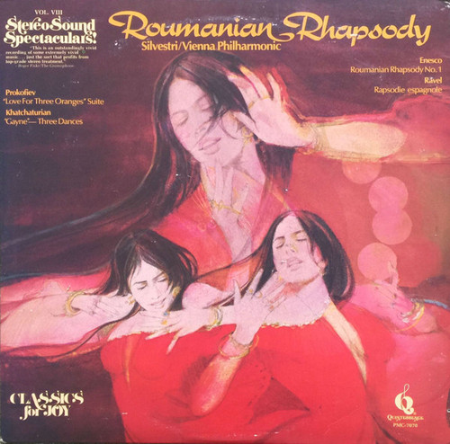 Constantin Silvestri, Wiener Philharmoniker - Roumanian Rhapsody - Quintessence - PMC-7070 - LP, Comp, RM 2285905693