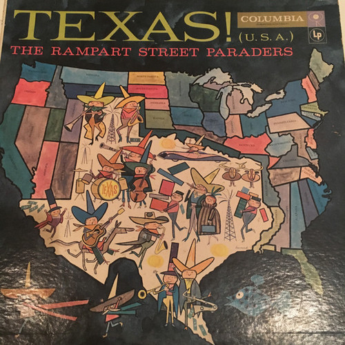 The Rampart Street Paraders - Texas U.S.A. - Columbia - CL1061 - LP, Mon 2280353788
