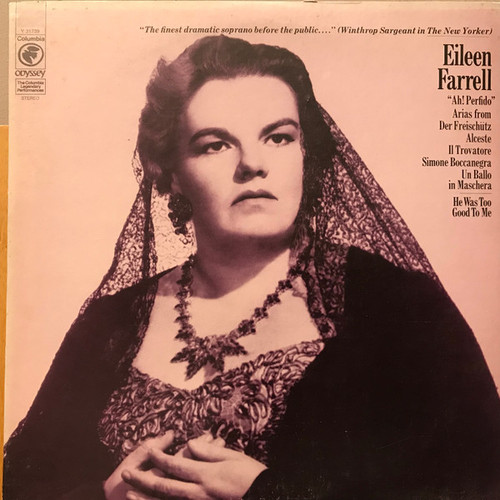 Eileen Farrell - Legendary Performances  - Odyssey - Y 31739 - LP, Comp 2350716058