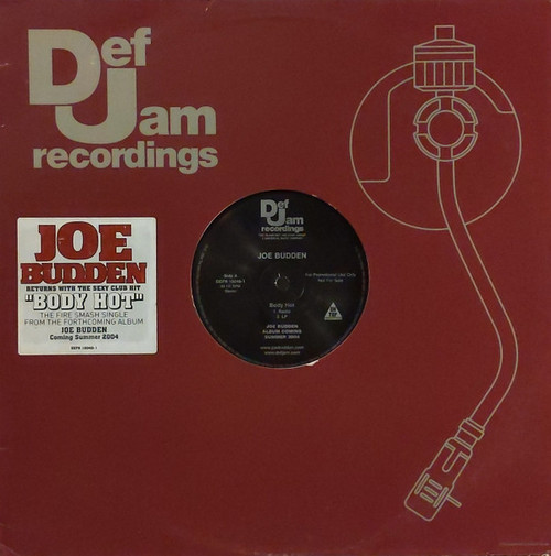 Joe Budden - Body Hot - Def Jam Recordings - DEFR 16046-1 - 12", Promo 2272483408