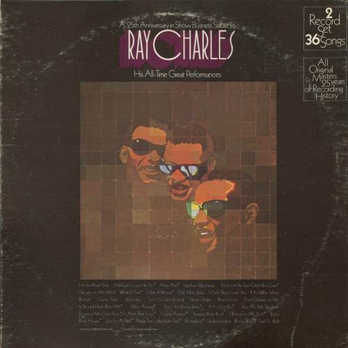 Ray Charles - A 25th Anniversary In Show Business Salute To Ray Charles - ABC Records - ABCH-731 - 2xLP, Comp 2293275043