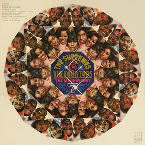 The Supremes & Four Tops - The Magnificent 7 - Motown, Motown - MS 717, MS-717 - LP, Album, Gat 2390412433