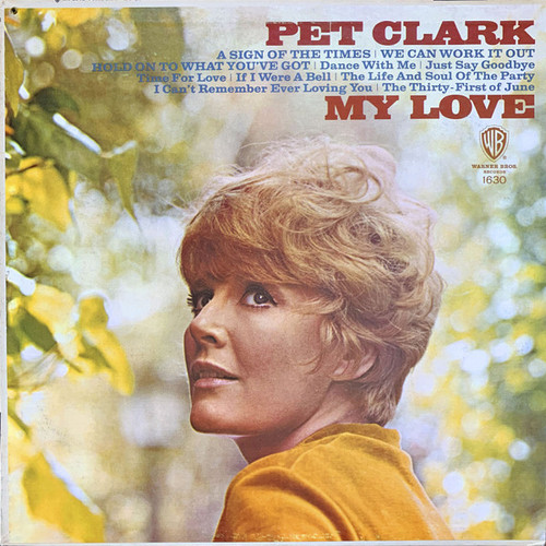 Petula Clark - My Love - Warner Bros. Records, Warner Bros. Records - W 1630, 1630 - LP, Album, Mono, San 2356366612