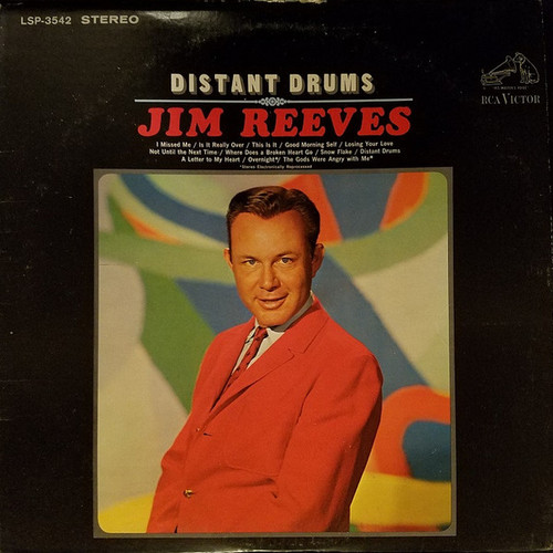 Jim Reeves - Distant Drums - RCA Victor, RCA Victor - LSP-3542, LSP 3542 - LP, Album, RE, Ind 2356540948