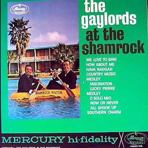 The Gaylords - At The Shamrock - Mercury - MG 20695 - LP, Mono 2277382039