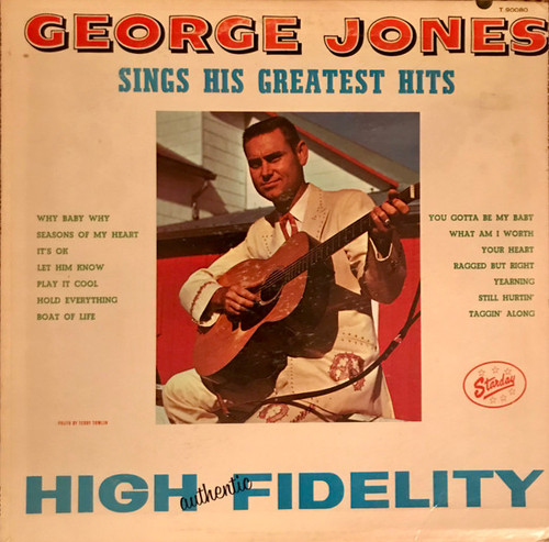 George Jones (2) - George Jones Sings His Greatest Hits - Starday Records, Starday Records - T-90080, T 90080 - LP, Comp, Mono, Club 2246297743