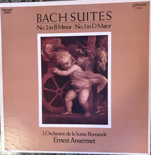 Johann Sebastian Bach, Ernest Ansermet, L'Orchestre De La Suisse Romande - Suites No.2&3 - London Records - STS15541 - LP, Album, RE 2358713992