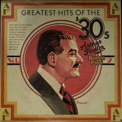 Arthur Fiedler / The Boston Pops Orchestra - Greatest Hits of the '30s Vol. 2 - RCA - ARL1-0506 - LP, Comp 2259737992