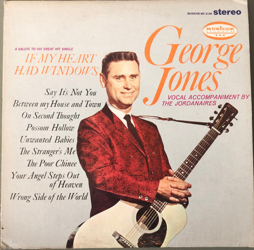 George Jones (2) - If My Heart Had Windows - Musicor Records - MS 3158 - LP, Ter 2354987050
