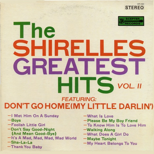 The Shirelles - The Shirelles' Greatest Hits Vol II. - Scepter Records, Scepter Records - SPS 560, SRM 560 - LP, Comp 2288510287