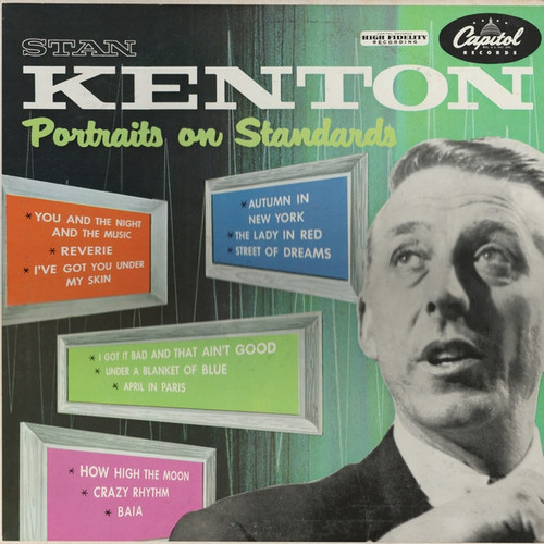 Stan Kenton - Portraits On Standards - Capitol Records - T 462 - LP, Album 2363954842