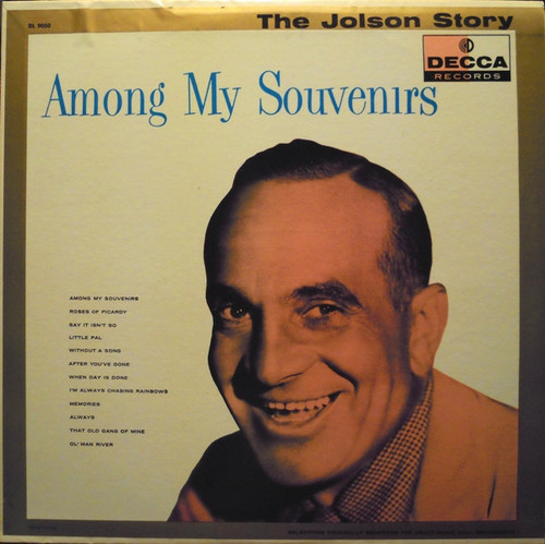 Al Jolson - The Jolson Story - Among My Souvenirs - Decca - DL 9050 - LP, Comp 2371322116