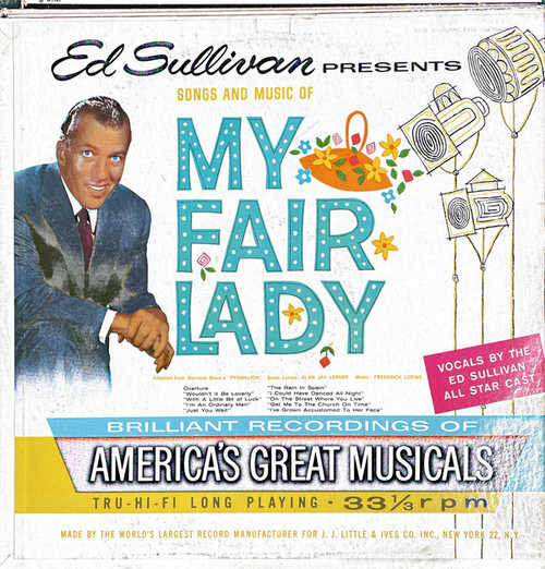 Lerner & Loewe - My Fair Lady - Ed Sullivan Presents Songs And Music - ES1 - LP 2287627321