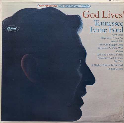 Tennessee Ernie Ford - God Lives! - Capitol Records - ST-2618 - LP, Album 2247202753
