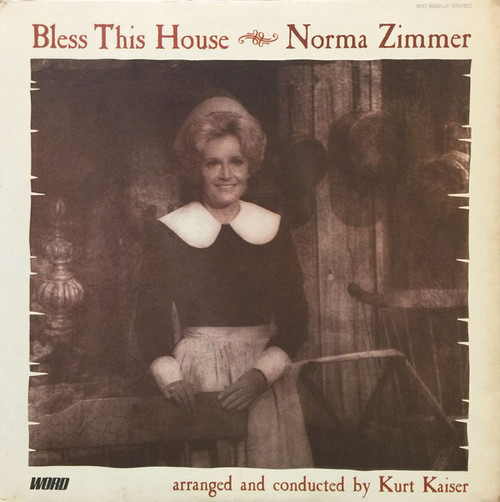 Norma Zimmer - Bless This House - Word - WST-8568 - LP 2283057628