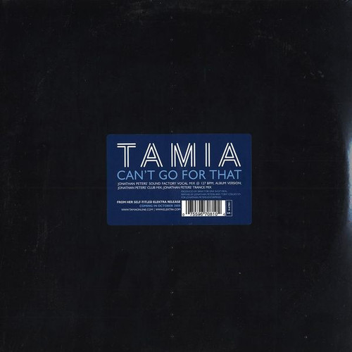 Tamia - Can't Go For That - Elektra - 0-67081 - 12" 2316563059